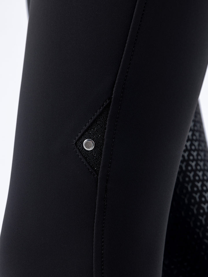 Crystalef - Women'S Equiline Full Grip High Waist Breeches With Crystal Fabric Inserts