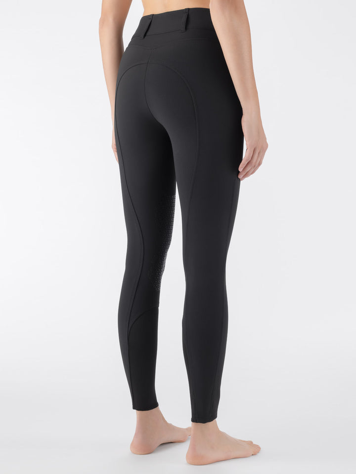 Crystalekh - Women'S Equiline Knee Grip High Waist Breeches With Crystal Fabric Inserts
