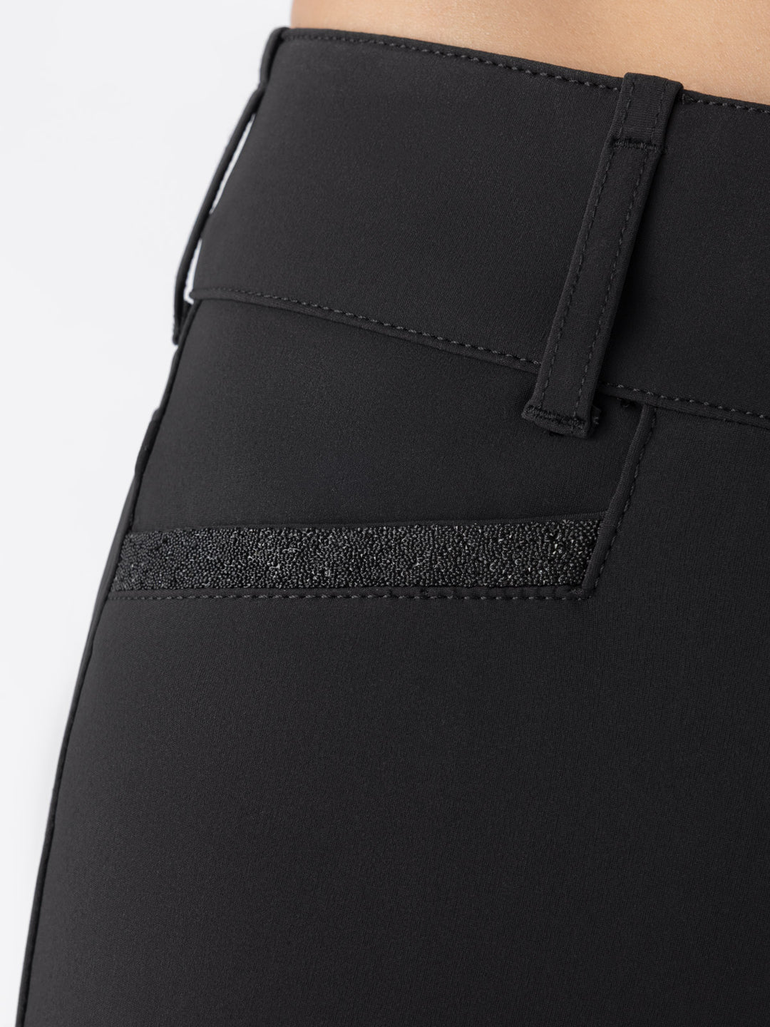 Crystalekh - Women'S Equiline Knee Grip High Waist Breeches With Crystal Fabric Inserts
