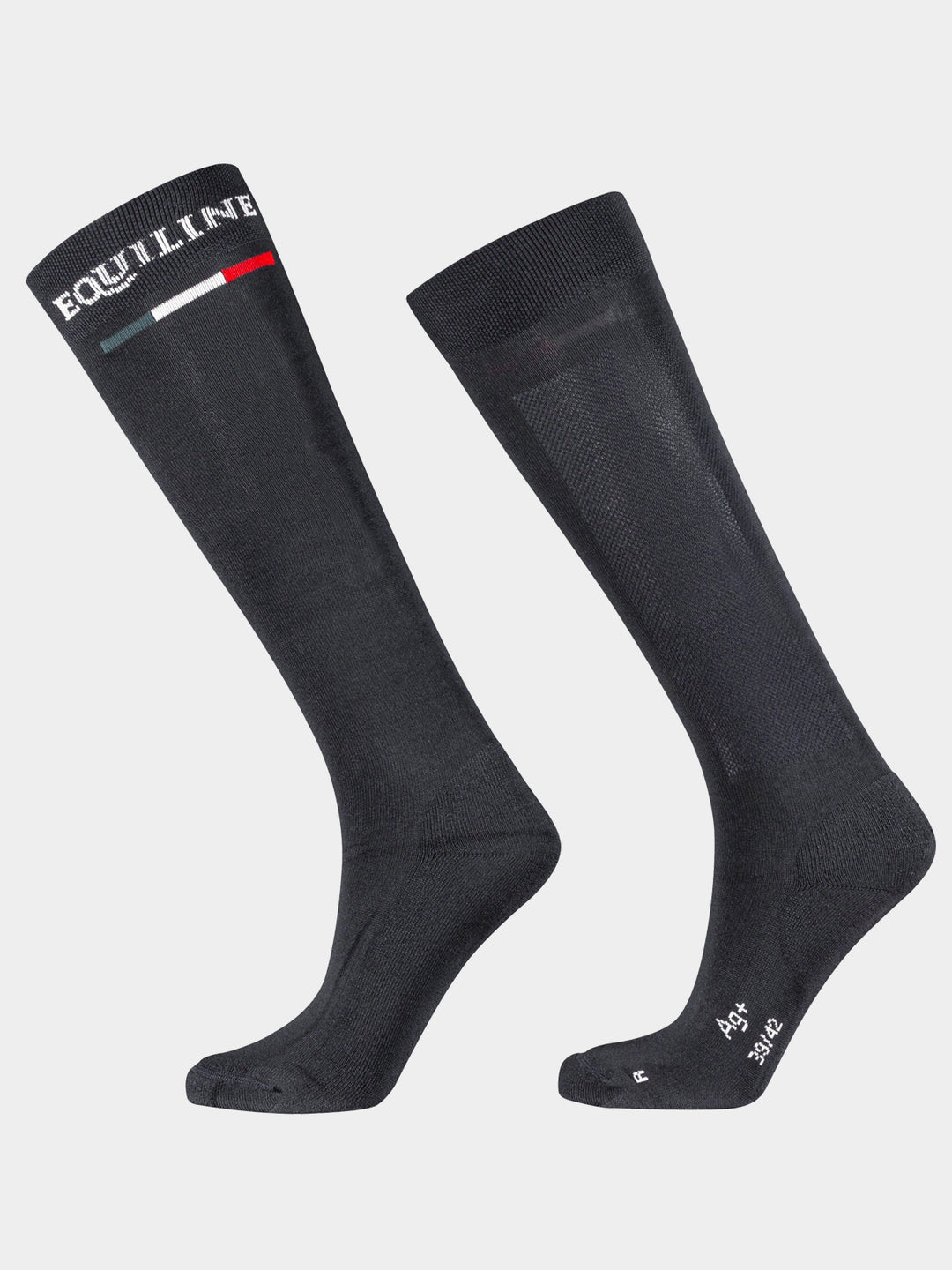 Silver Plus Light - Socks With Logo On Cuff