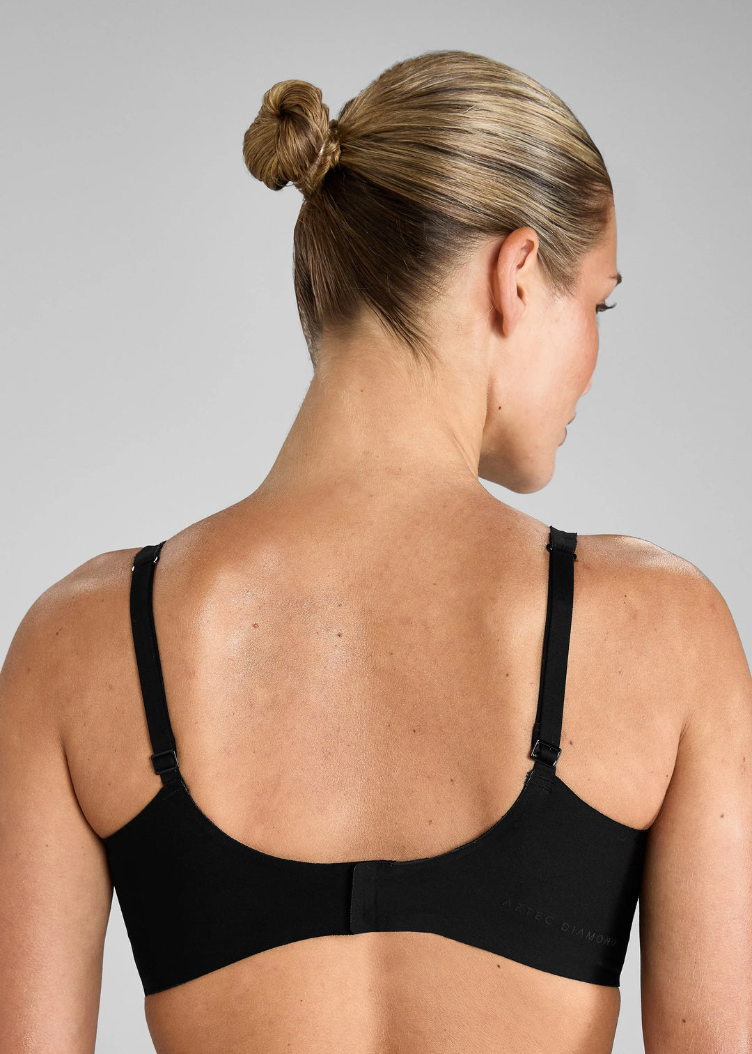 Black V Seamless Bra