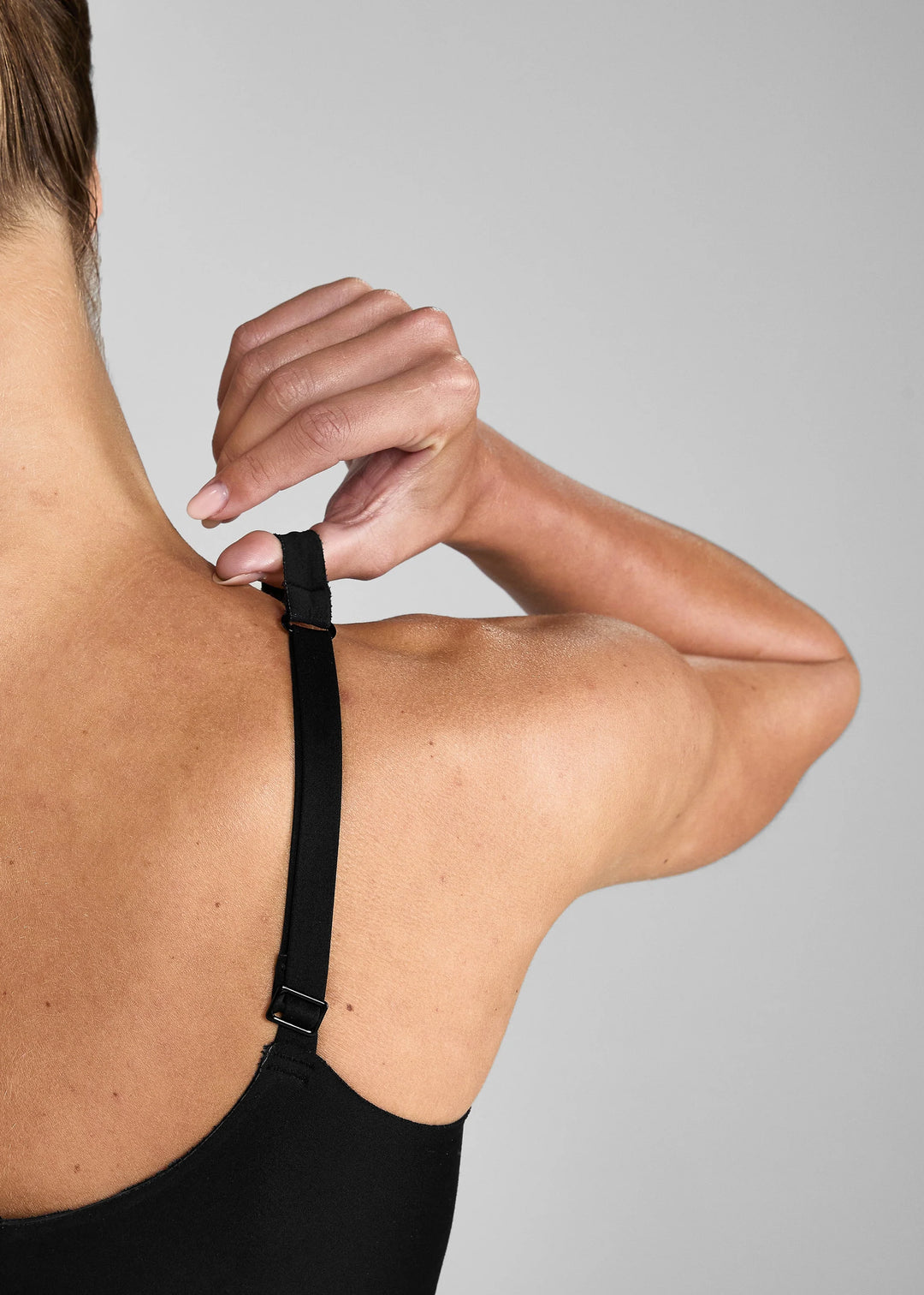 Black V Seamless Bra