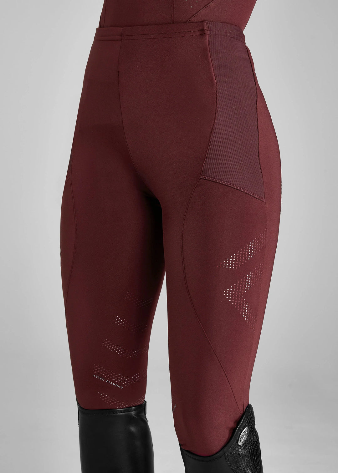 Core leggings knee grip