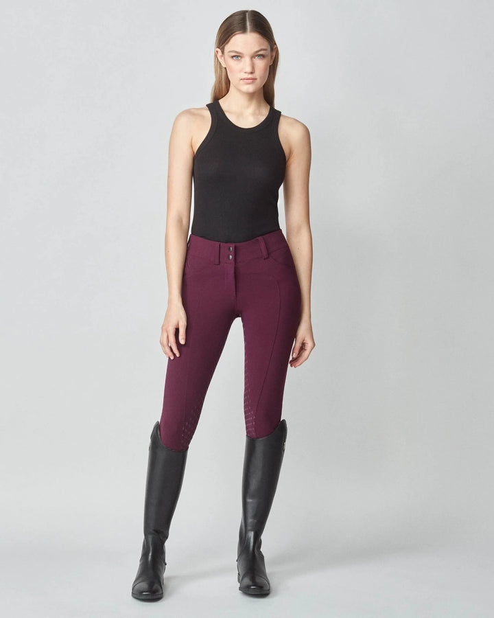 Compression performance riding breeches full grip