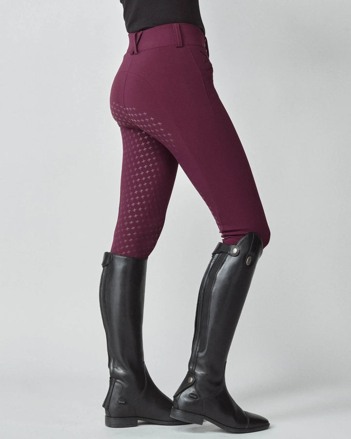 Compression performance riding breeches full grip