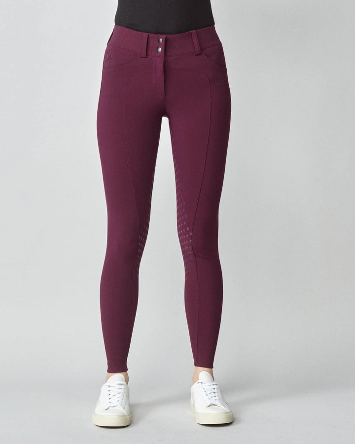 Compression performance riding breeches full grip