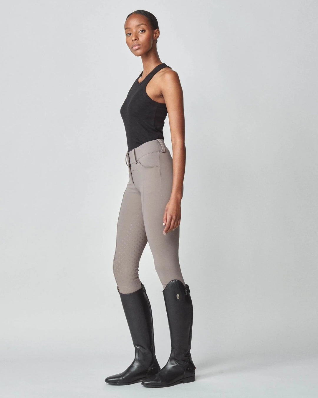 Compression performance riding breeches full grip