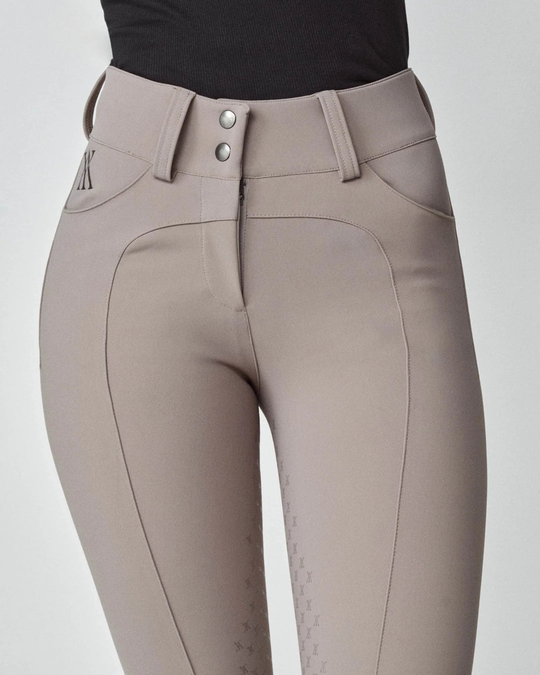 Compression performance riding breeches full grip