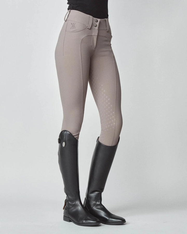 Compression performance riding breeches full grip