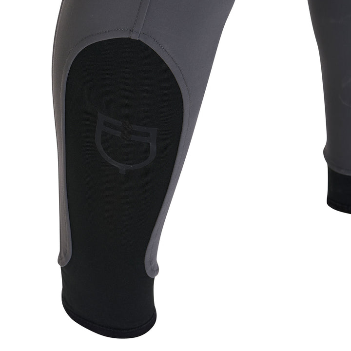 Slim fit breeches knee grip breeches with logo
