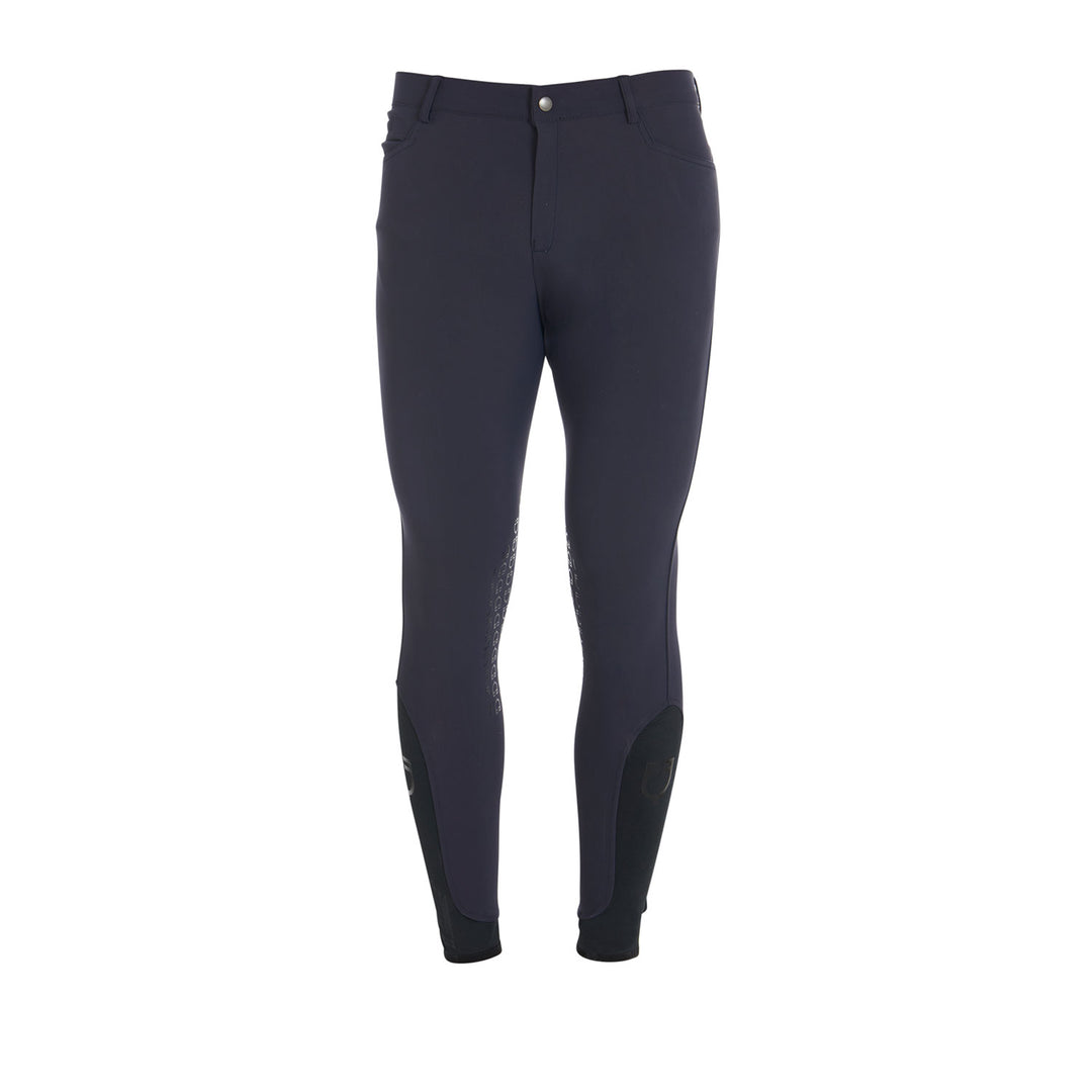 Slim fit breeches knee grip breeches with logo