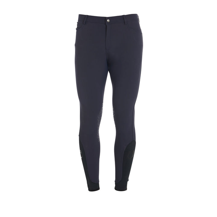 Slim fit breeches knee grip breeches with logo