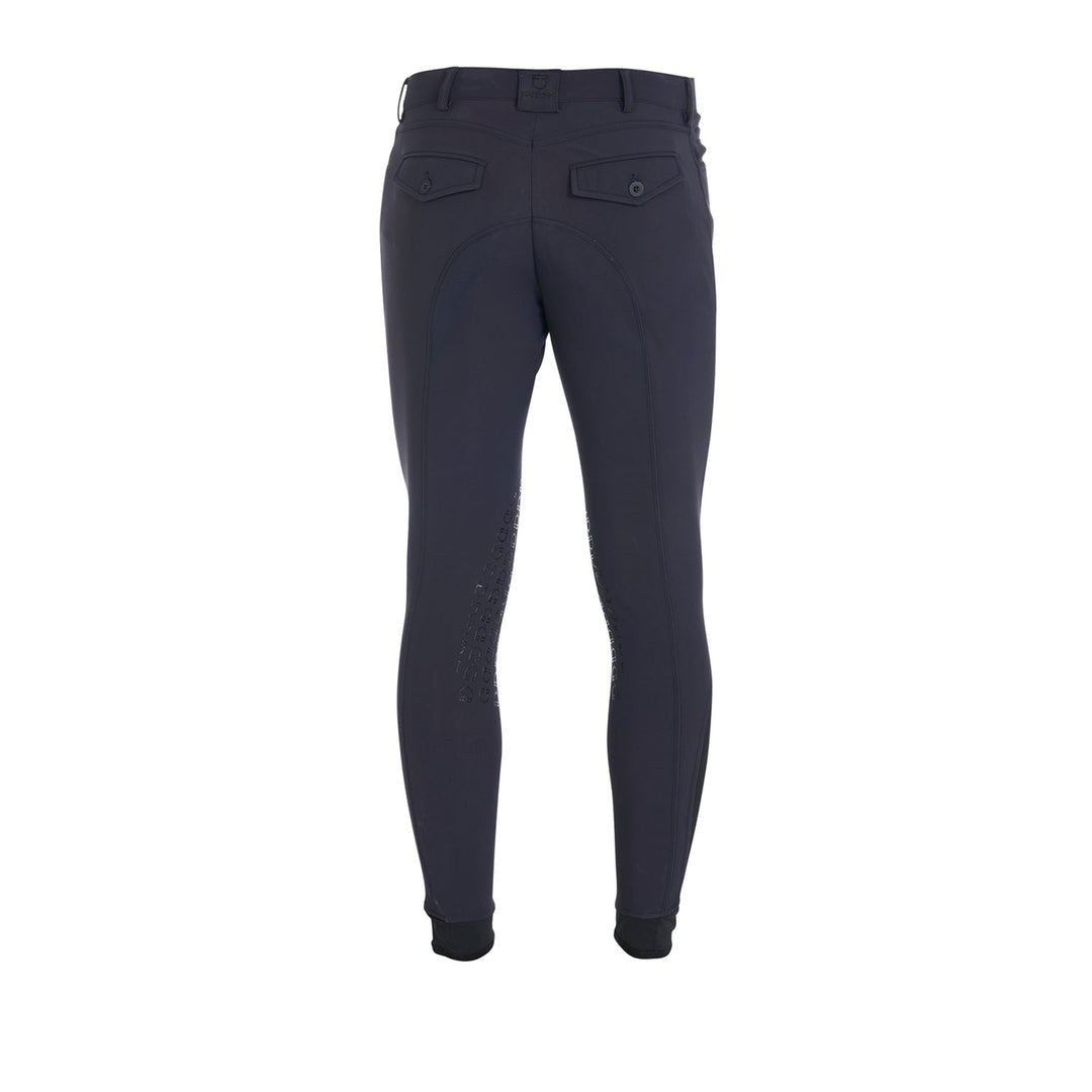 Slim fit breeches knee grip breeches with logo