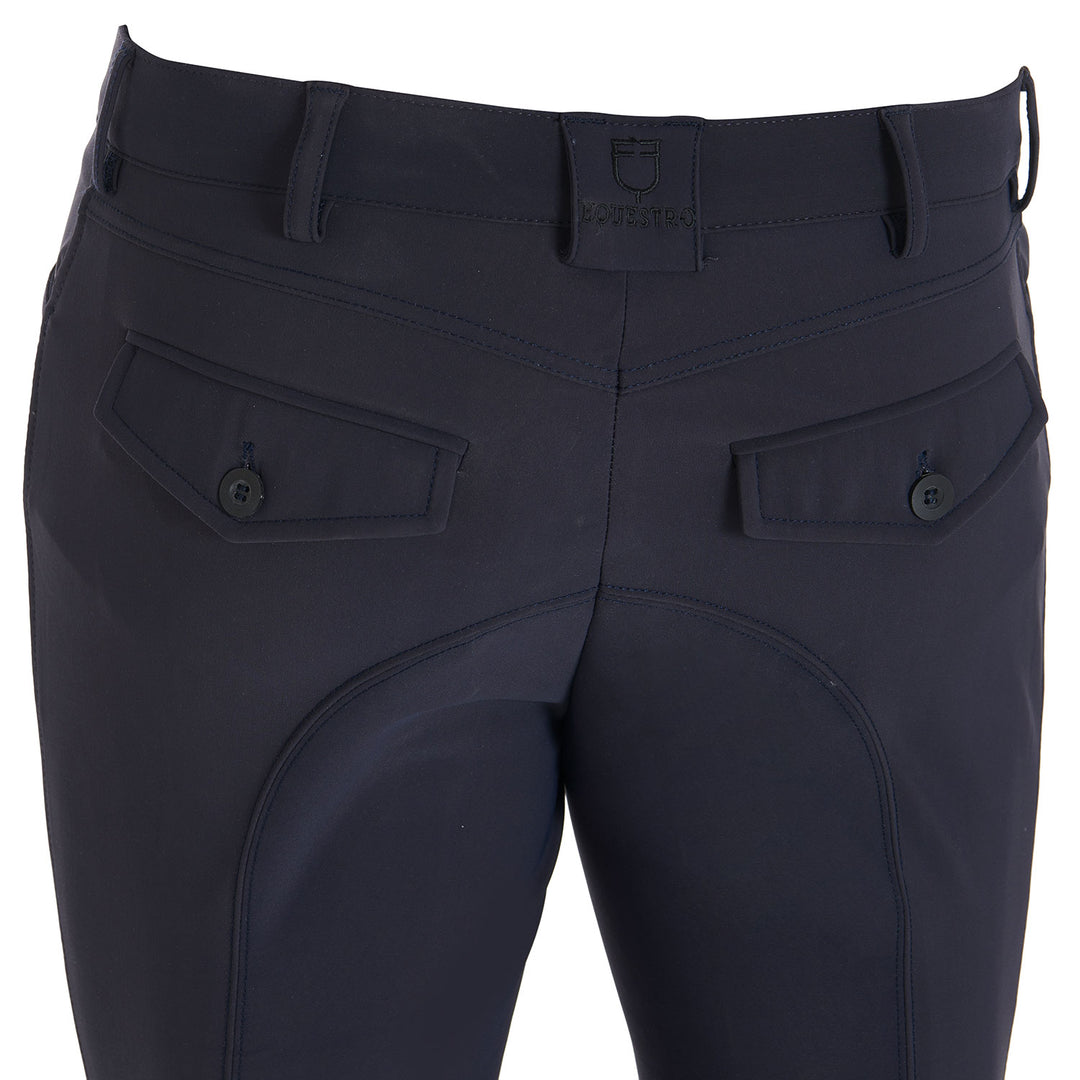 Slim fit breeches knee grip breeches with logo