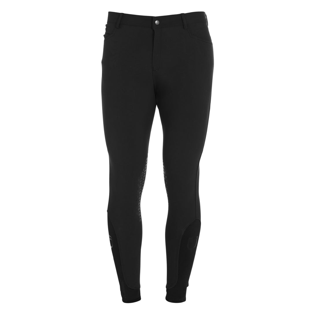 Slim fit breeches knee grip breeches with logo