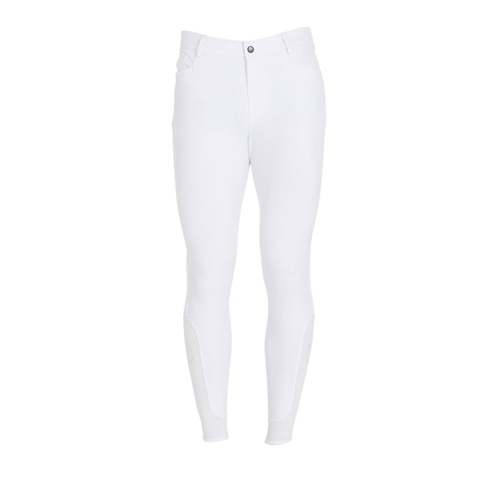 Slim fit breeches knee grip breeches with logo