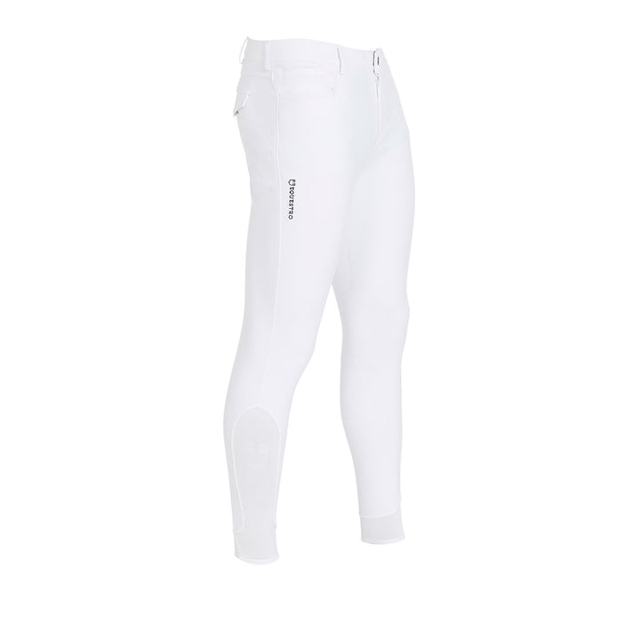 Slim fit breeches knee grip breeches with logo