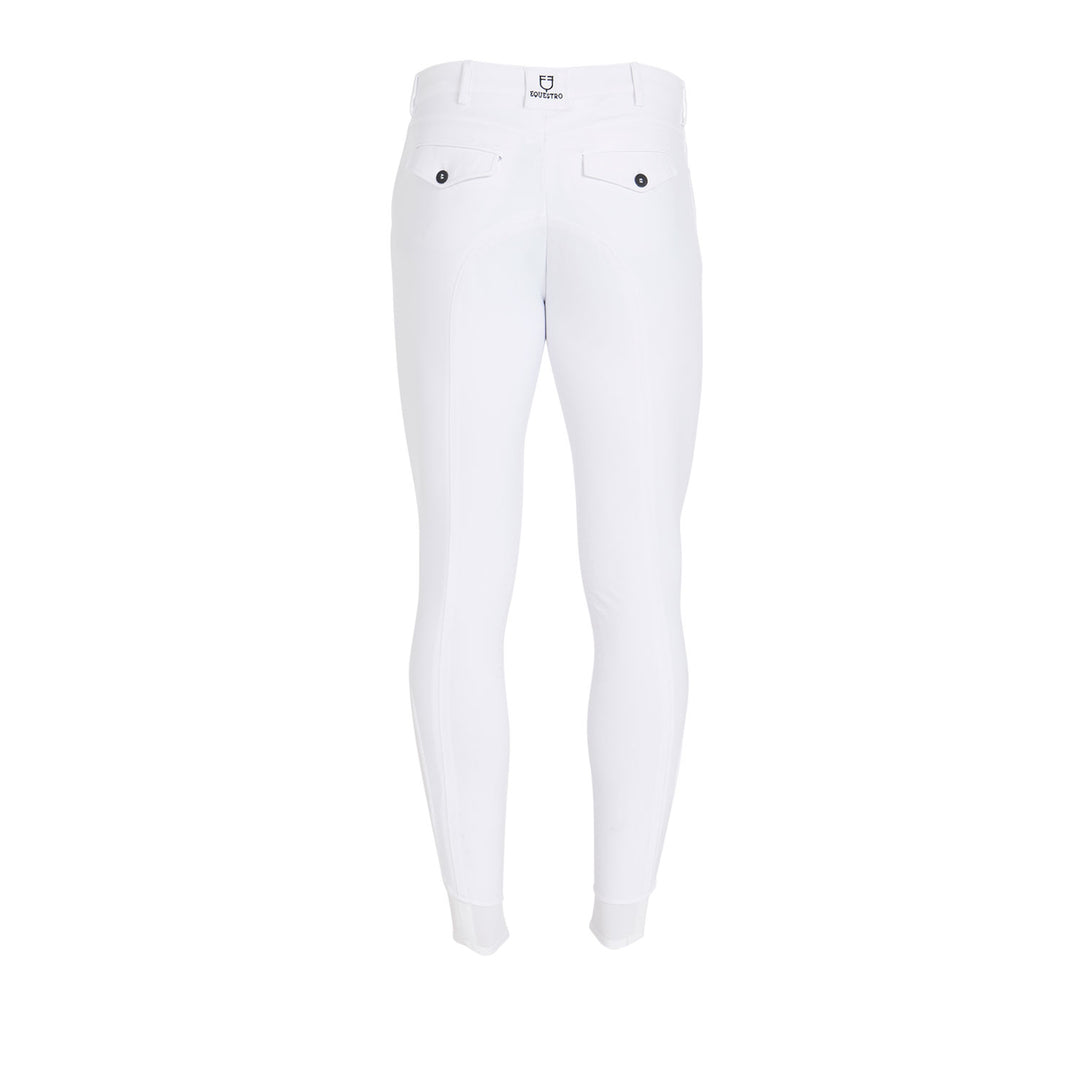 Slim fit breeches knee grip breeches with logo