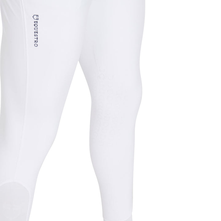 Slim fit breeches knee grip breeches with logo