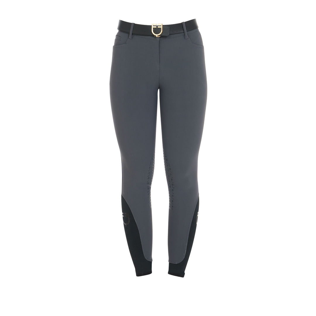 Slim fit breeches knee grip breeches with logo