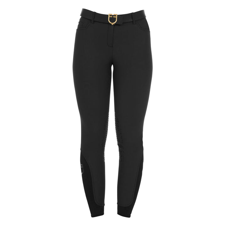 Slim fit breeches knee grip breeches with logo