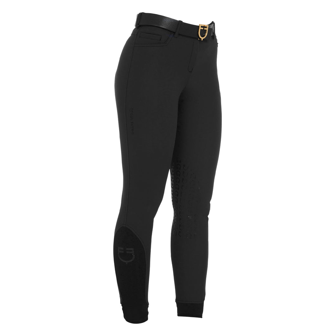 Slim fit breeches knee grip breeches with logo