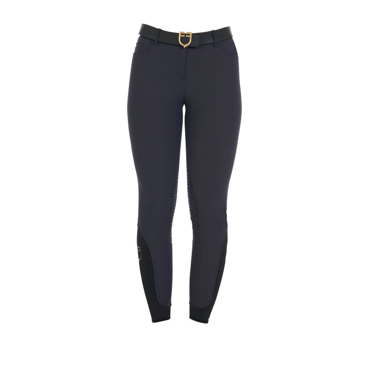 Slim fit breeches knee grip breeches with logo