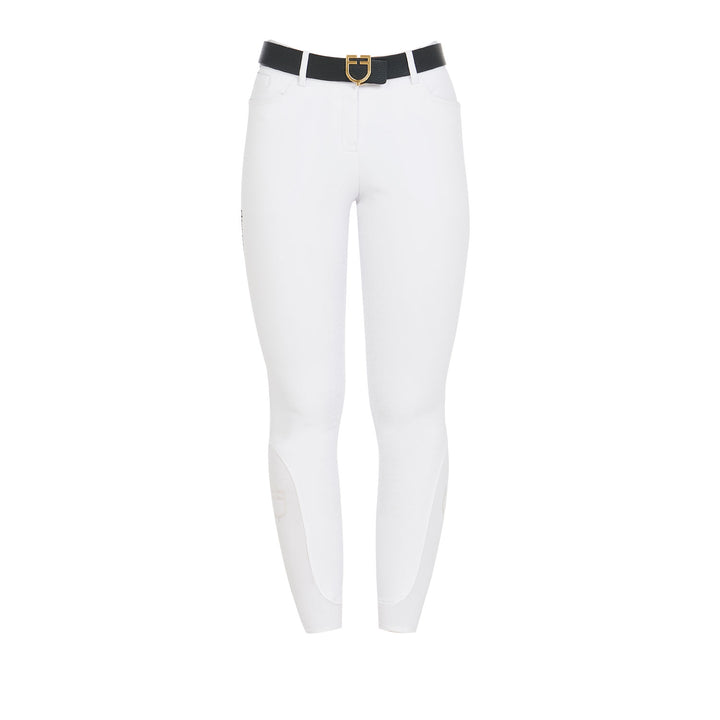 Slim fit breeches knee grip breeches with logo