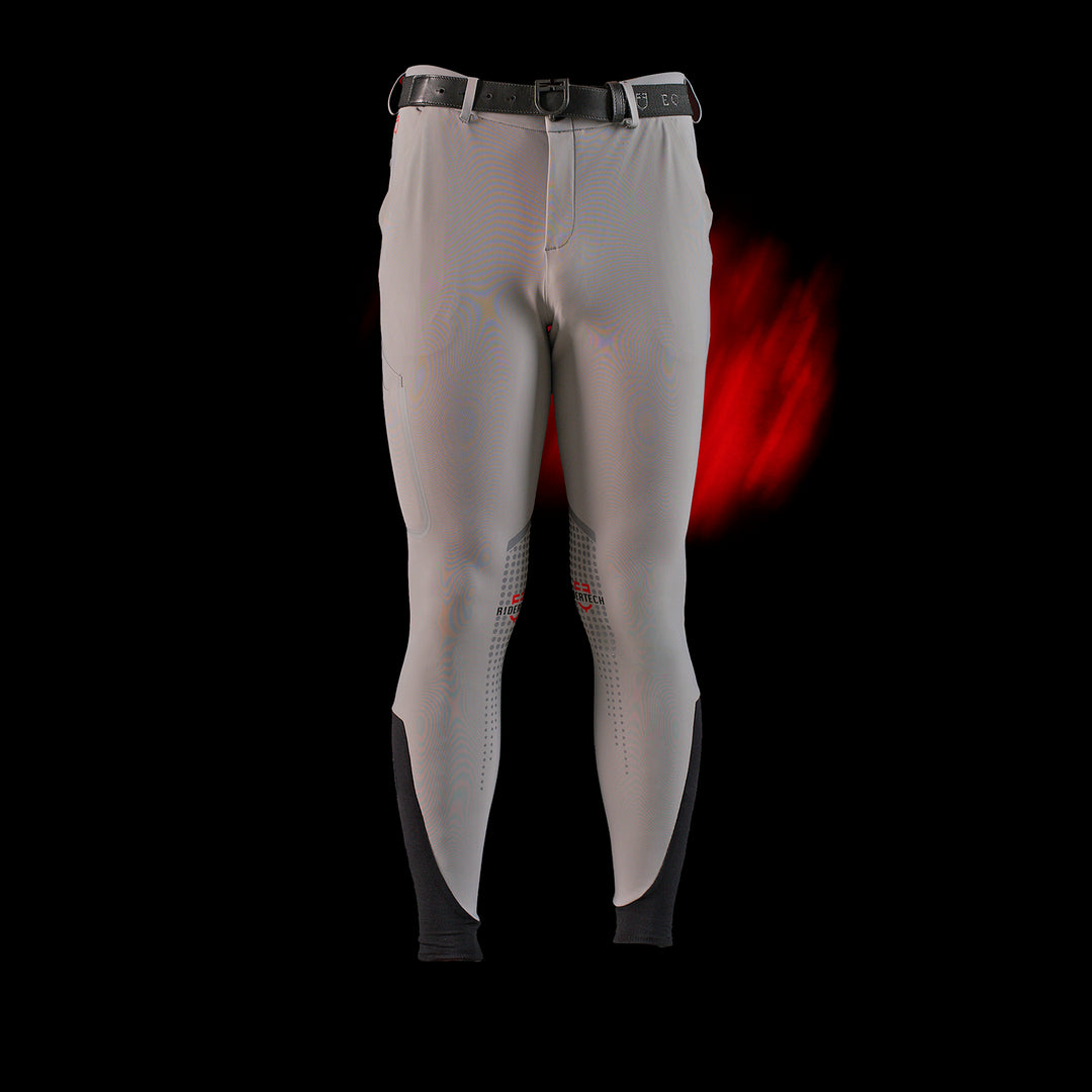 Ridertechnology men's slim fit breeches heat-sealed seams