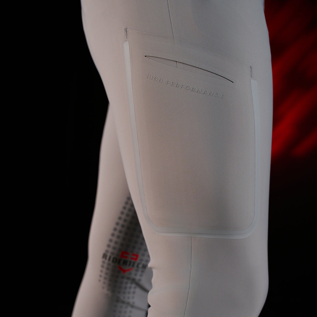 Ridertechnology men's slim fit breeches heat-sealed seams