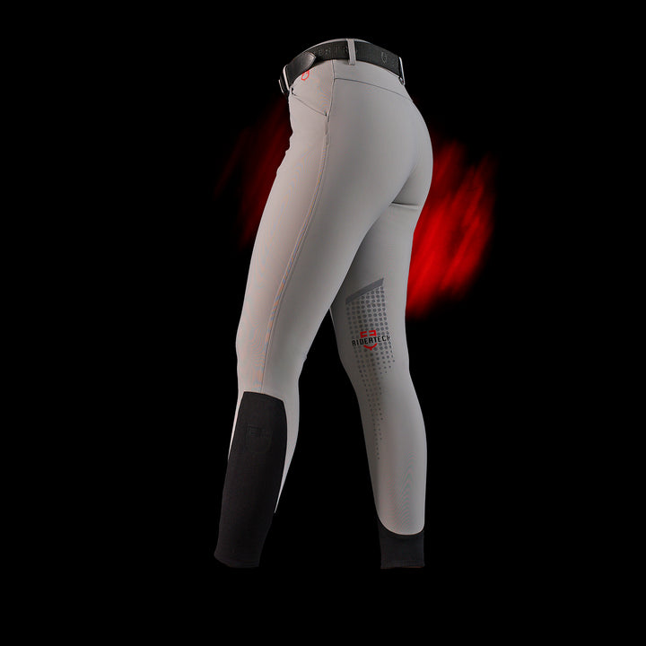 Ridertechnology women's slim fit breeches heat-sealed seams