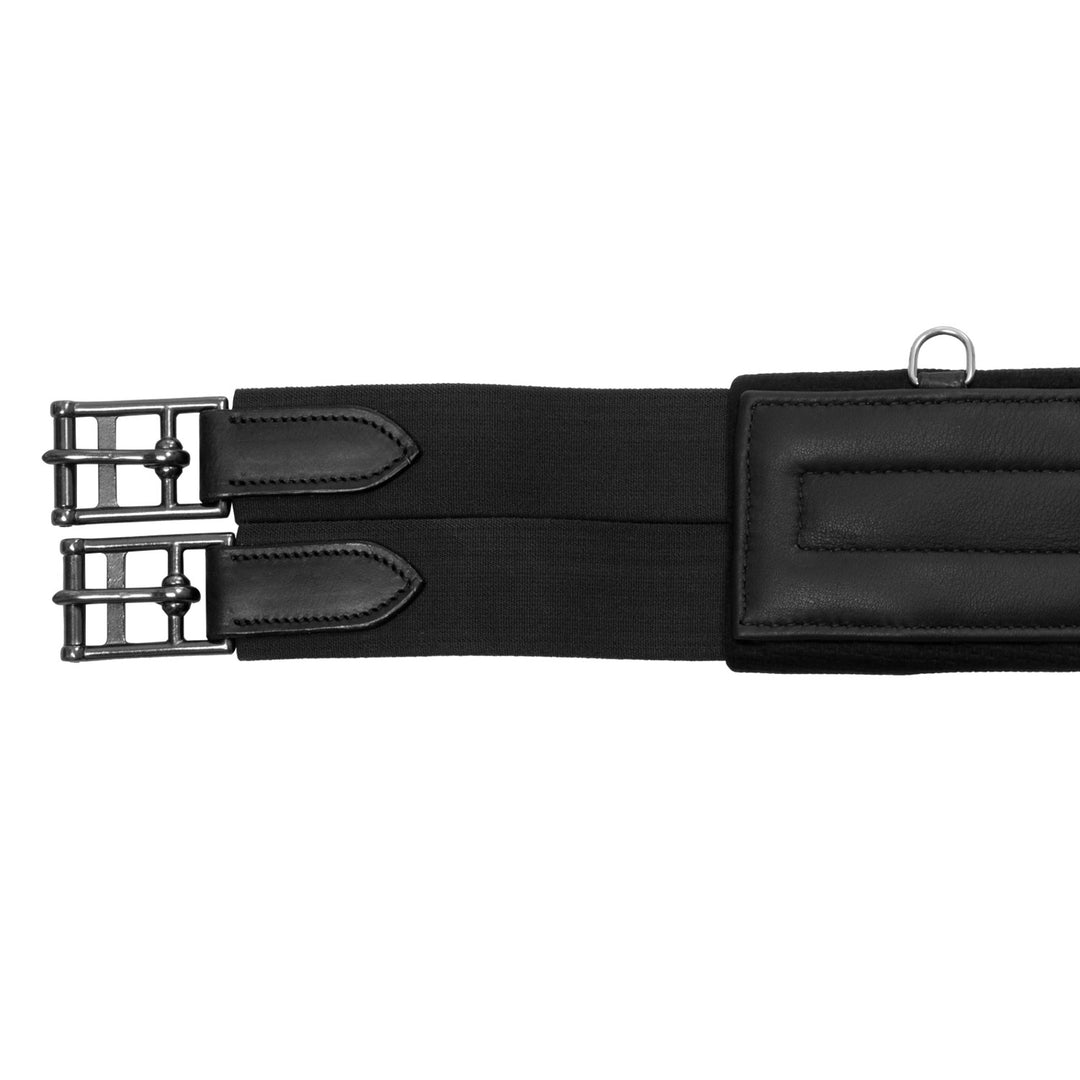 Girth contoured leather