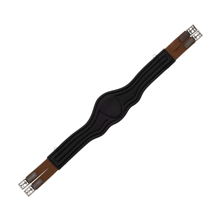 Girth contoured leather