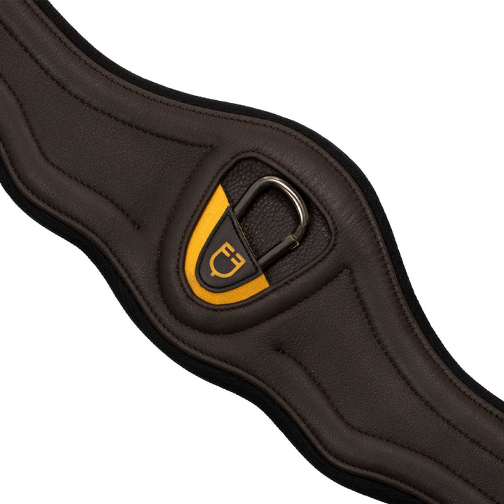 Girth contoured leather