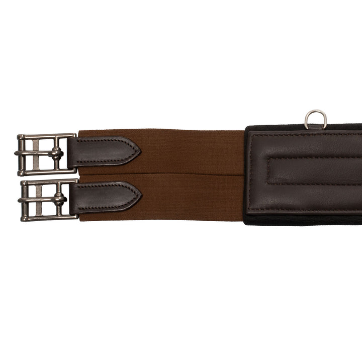 Girth contoured leather