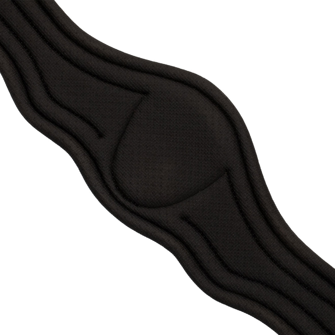 Girth contoured leather