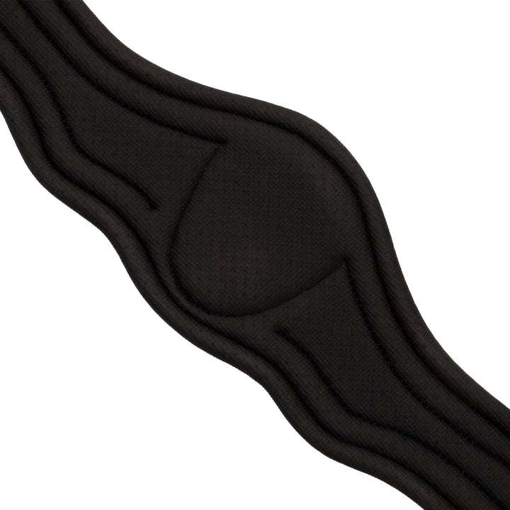 Girth contoured leather
