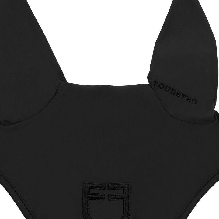 Technical Fly Veil With Shaped Ears - Black