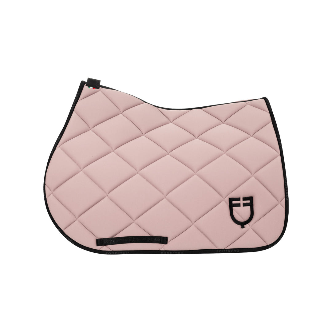 Jumping saddle pad breathable technical fabric limited colour edition