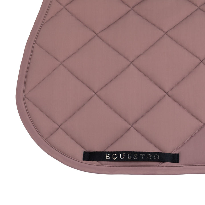 Jumping Saddle Pad With Rhinestone Logo - Antler