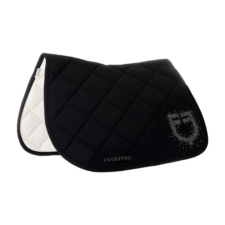Jumping Saddle Pad With Rhinestone Logo