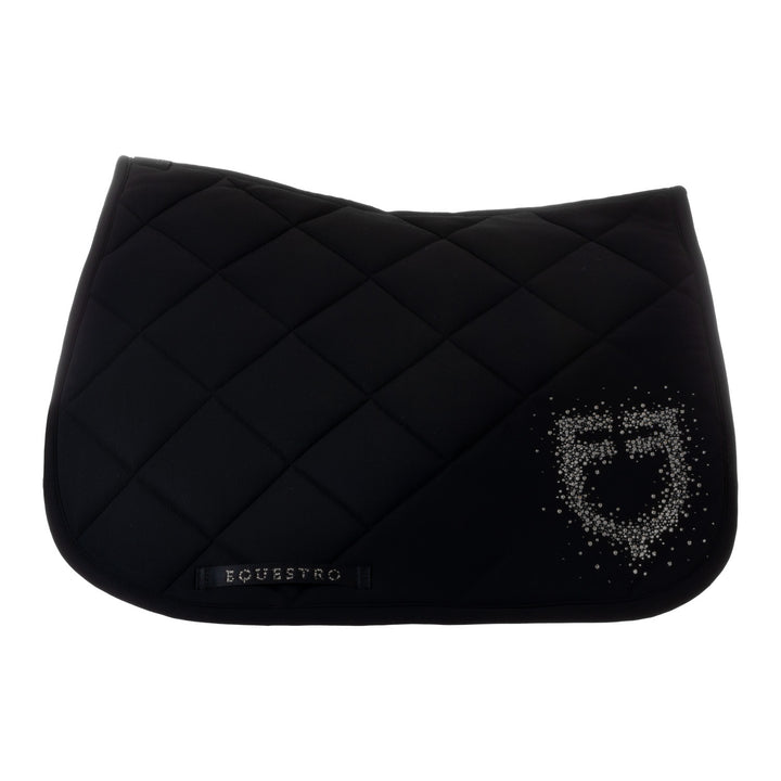 Jumping Saddle Pad With Rhinestone Logo
