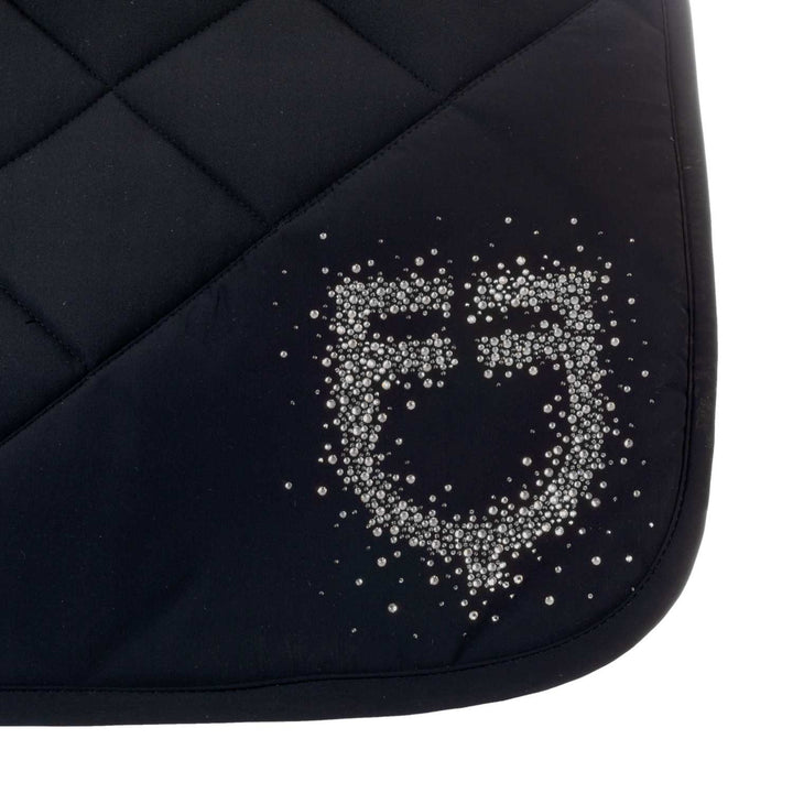 Jumping Saddle Pad With Rhinestone Logo