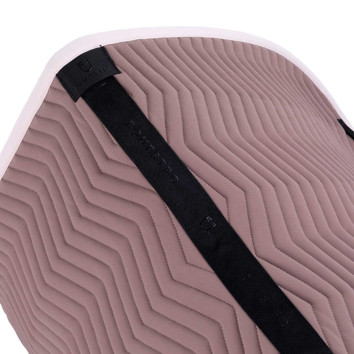 Dressage Saddle Pad With Wave Quilting - Antler / Hushed Violet
