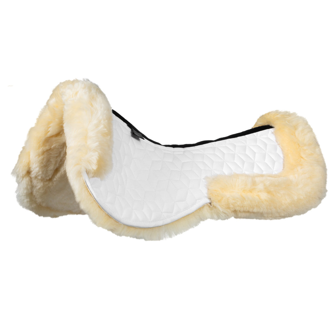 Technical fabric pad with sheepskin