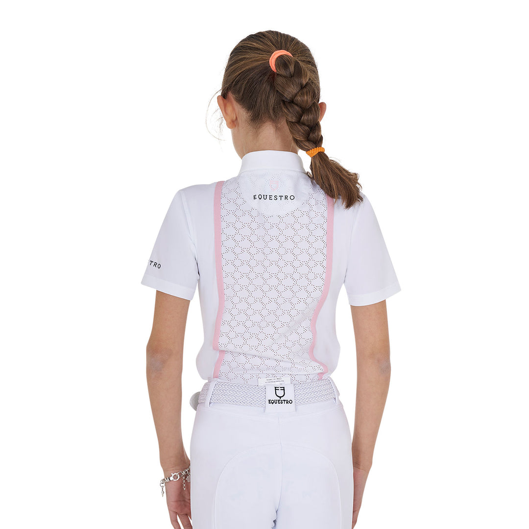 Girls' competition polo shirt