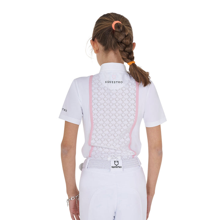 Girls' competition polo shirt