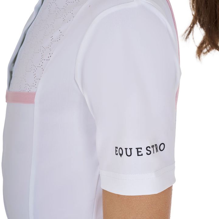 Girls' competition polo shirt