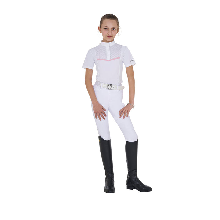 Girls' competition polo shirt