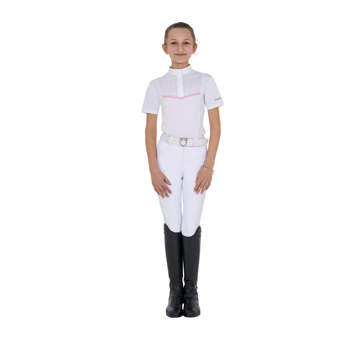 Girls' competition polo shirt